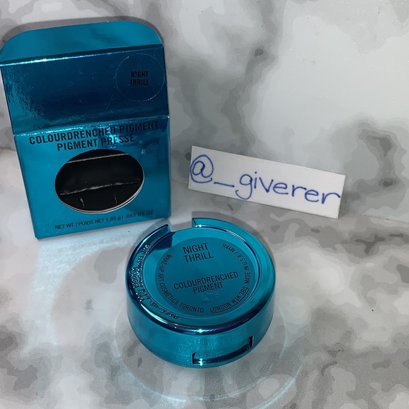 Night Thrill Colourdrenched Pigments Eyeshadow Collection MAC - Picture 7 of 14